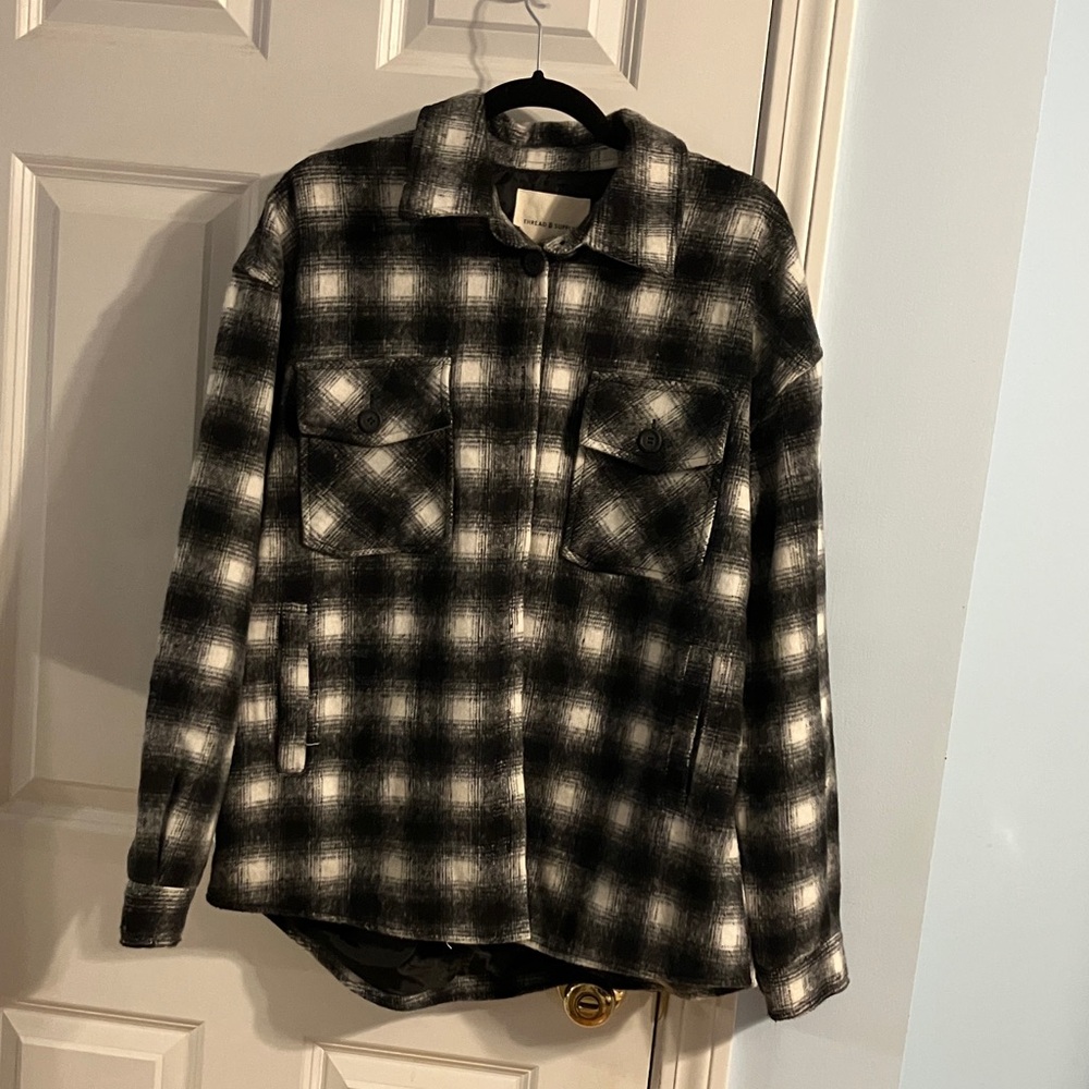 NWOT Plaid Jacket